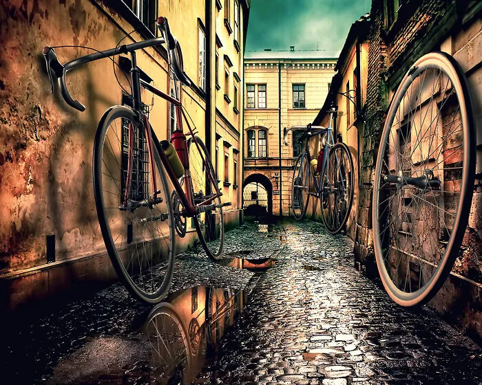 Contestants From A Photoshop Challenge Put Exaggerated Objects In Cities (55 Pics)