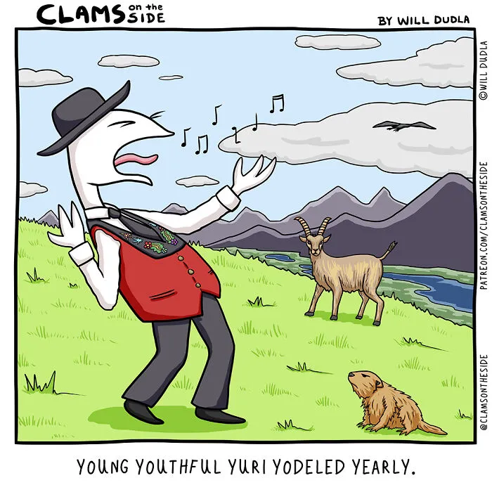 Here Are Many Hours Of Fun And Frustration Put Into 26 Alliterated Comics