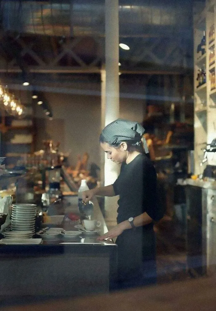 La barista