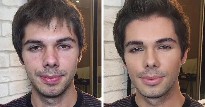 Este maquillador ruso permite a la gente experimentar lo que él llama el "efecto Cenicienta"
