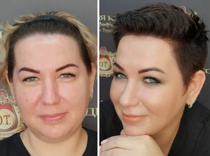 30 Women Tell A Makeup Artist And Hairstylist Duo To "Do Something" But Don't Know What, So They Freestyle It