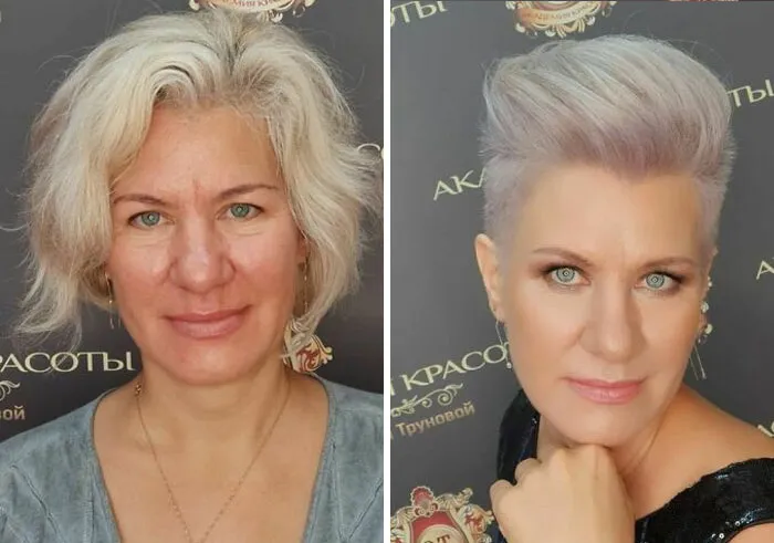 30 Women Tell A Makeup Artist And Hairstylist Duo To "Do Something" But Don't Know What, So They Freestyle It