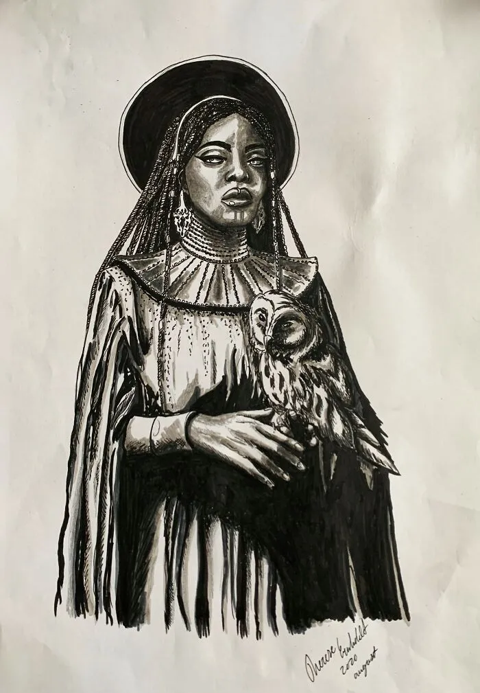 Fan Art Inspired By Annie Bertram And Theresa Fractale Dream Of A Ghost