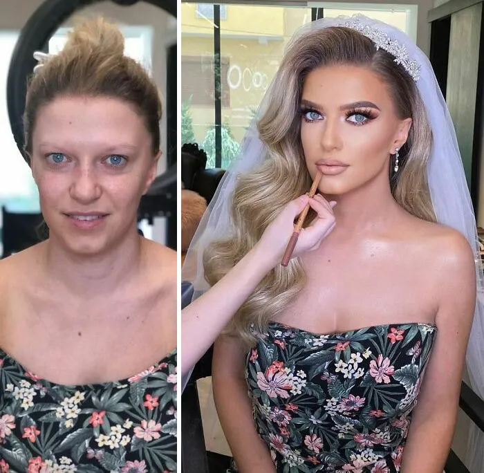 30 Mujeres antes y después de ser maquilladas para su boda, por Arber Bytyqi (Nuevas fotos)