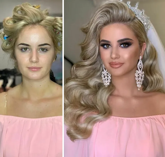 30 Mujeres antes y después de ser maquilladas para su boda, por Arber Bytyqi (Nuevas fotos)