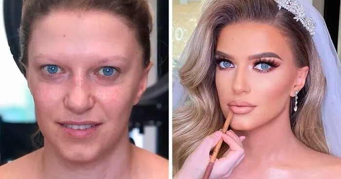 30 Mujeres antes y después de ser maquilladas para su boda, por Arber Bytyqi (Nuevas fotos)