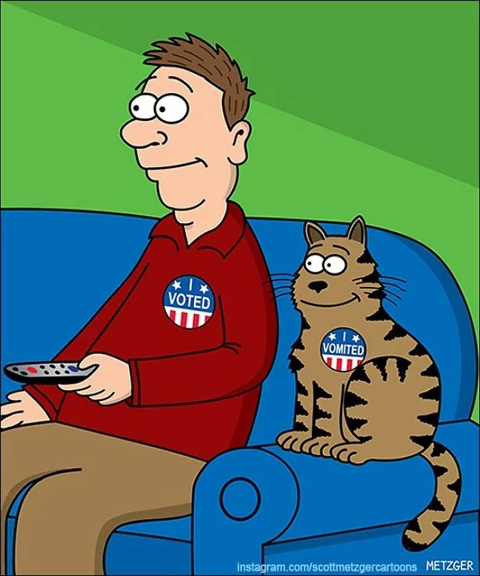 30 Funny Cat Comics By Scott Metzger That Might Make Every Cat Owner Cry With Laughter (New Pics)