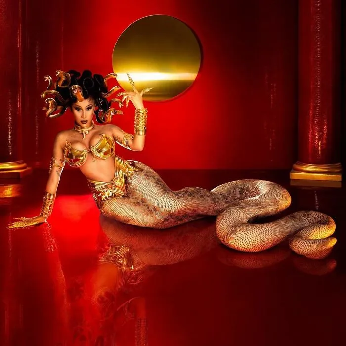 Cardi B As Medusa
