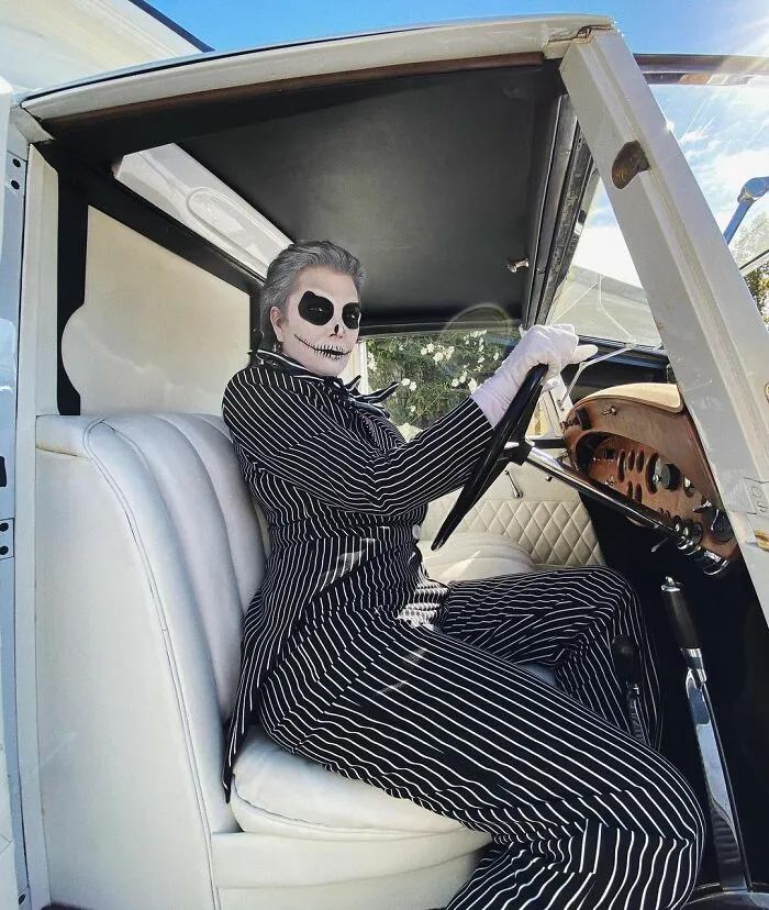Kris Jenner  As Jack Skellington