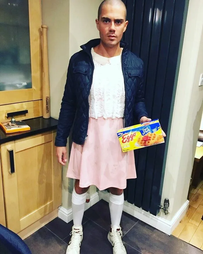 Max George As Eleven From  Stranger Things