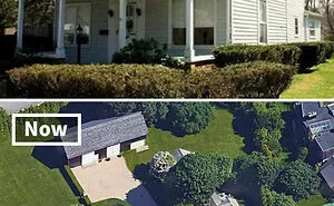 Side-By-Side Photos Of 15 Celebrity Houses Before And After Their Fame