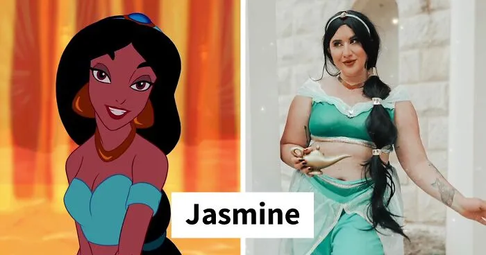 "Our Larger Bodies Are Clearly Lacking Representation In Media”: Plus-Size Models Pose As Disney Princesses (16 Pics)