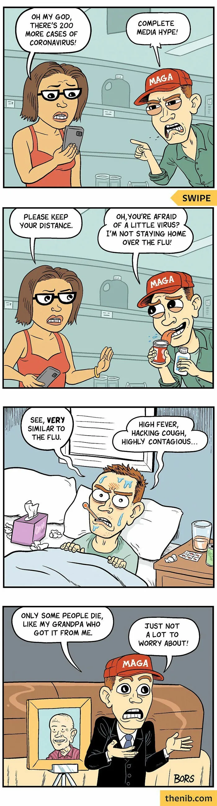 20 Comics About What's Really Wrong With The US, By Matt Bors