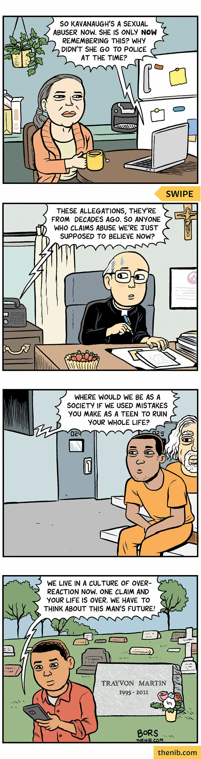 20 Comics About What's Really Wrong With The US, By Matt Bors