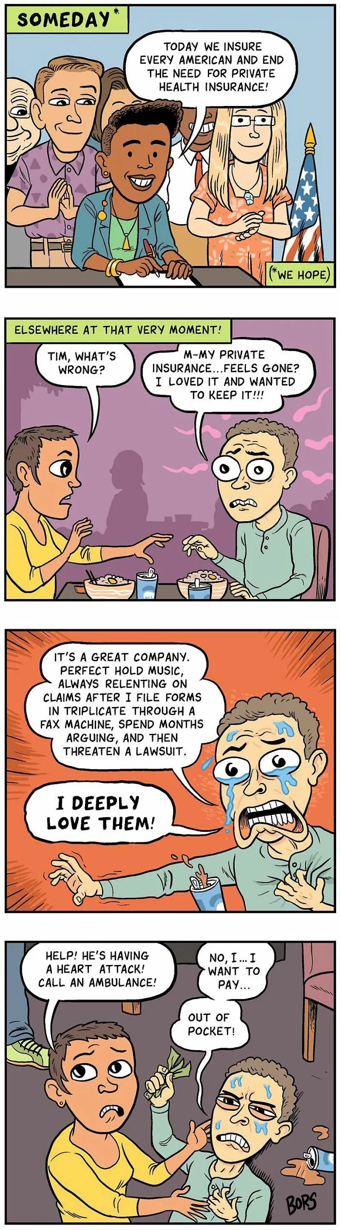 20 Comics About What's Really Wrong With The US, By Matt Bors