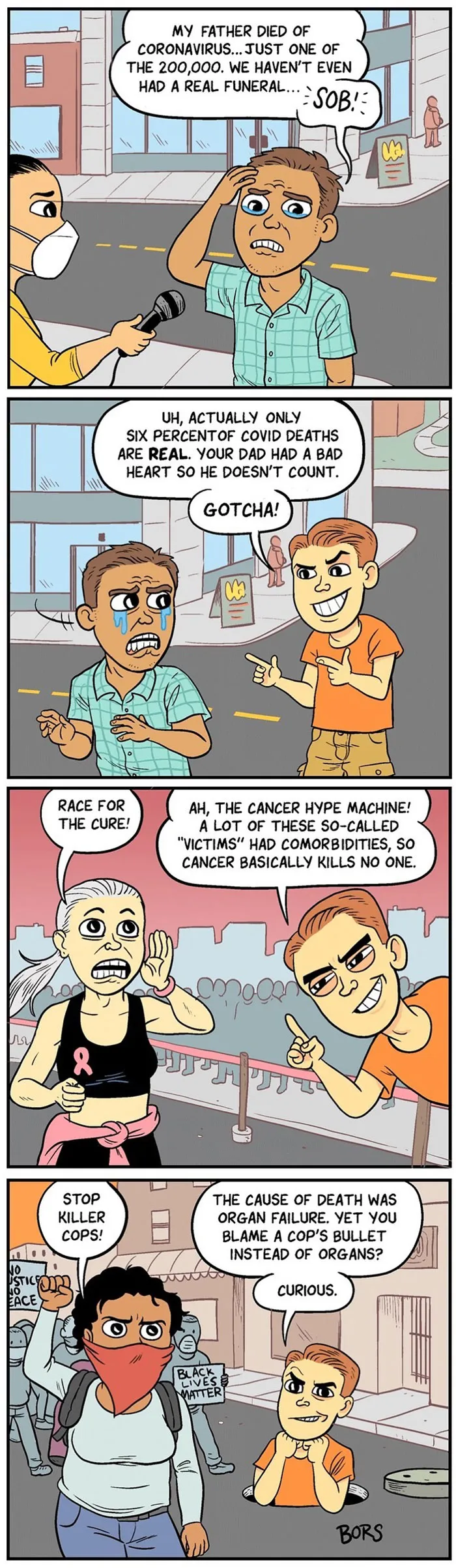 20 Comics About What's Really Wrong With The US, By Matt Bors