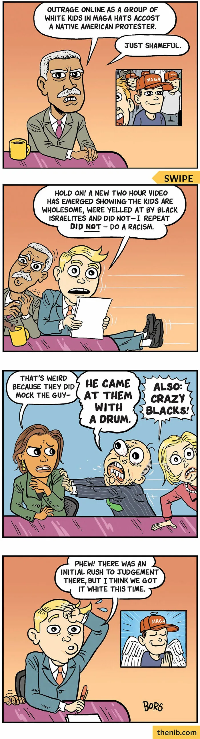 20 Comics About What's Really Wrong With The US, By Matt Bors