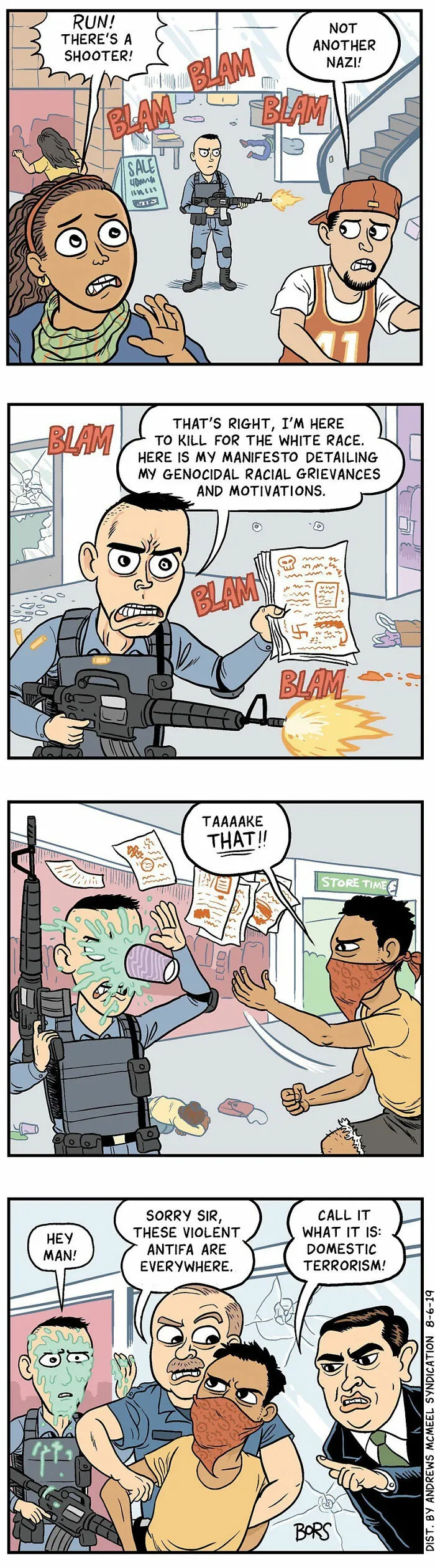 20 Comics About What's Really Wrong With The US, By Matt Bors