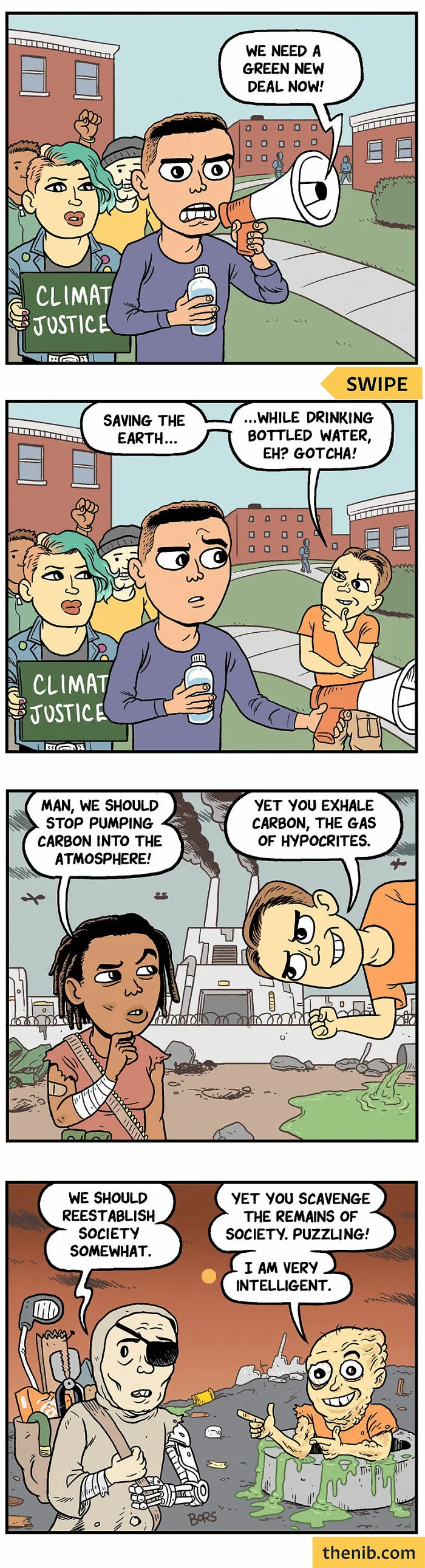 20 Comics About What's Really Wrong With The US, By Matt Bors