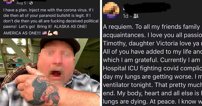 "Inject Me With The Coronavirus": Trump Supporter Thinks The Pandemic Is A Hoax, Dies From Covid