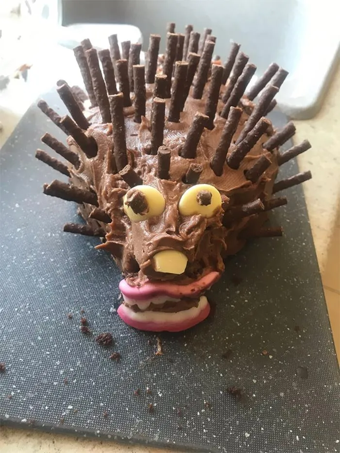 30 Times People Tried Their Hand At Making Hedgehog Cakes But Failed Miserably