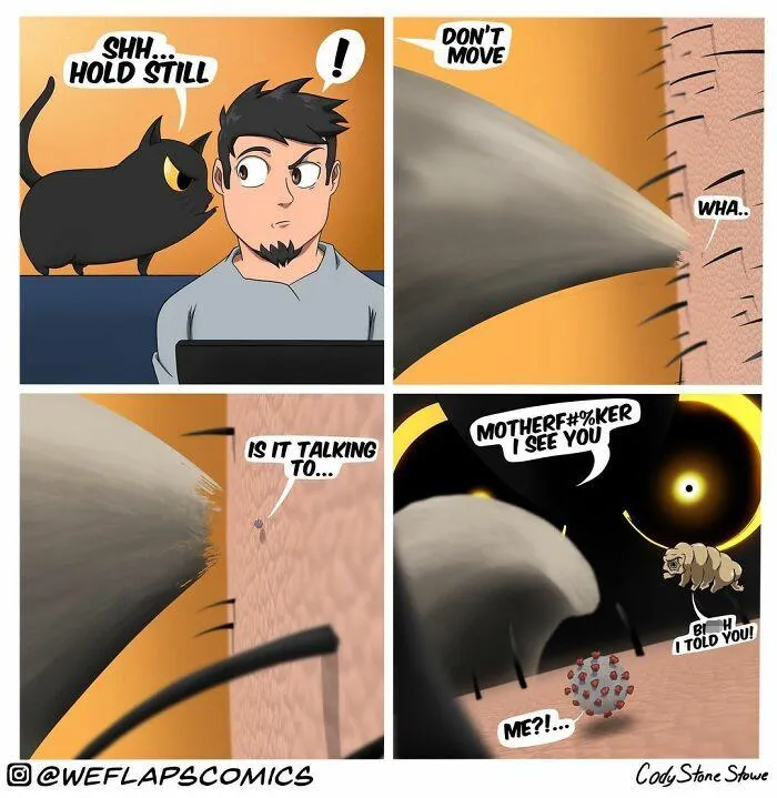 35 Comics That Show What Living With A Cat Is Really Like (New Pics)