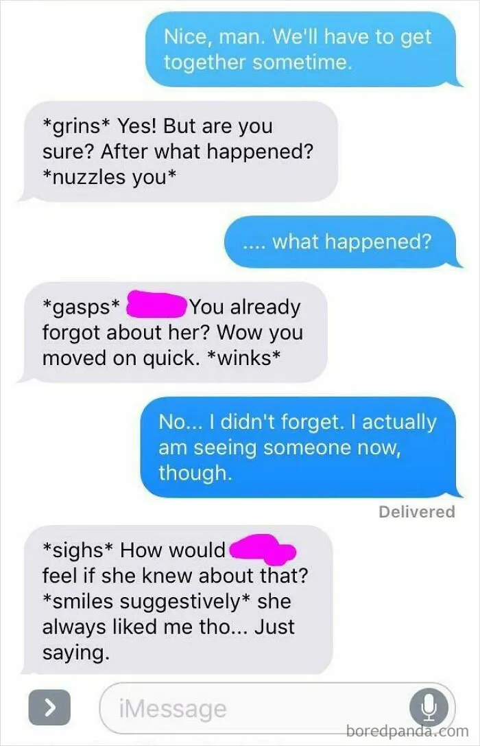 But He Nuzzled Her!