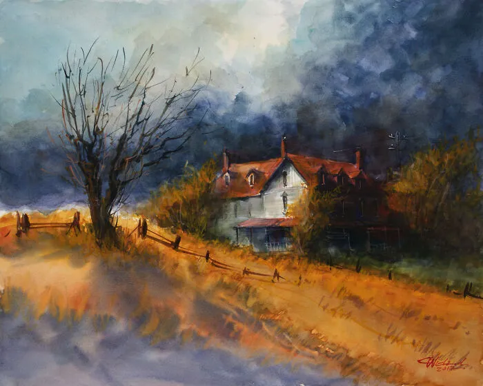 I Create These Paintings To Show The Beauty Of Abandoned Places (37 Pics)