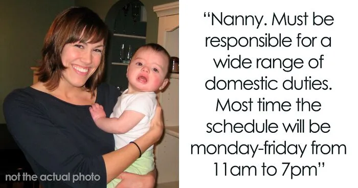 "They're Asking To Hire A Stay-At-Home Parent": Job Listing For Nanny Goes Viral For Having Ridiculous Requirements