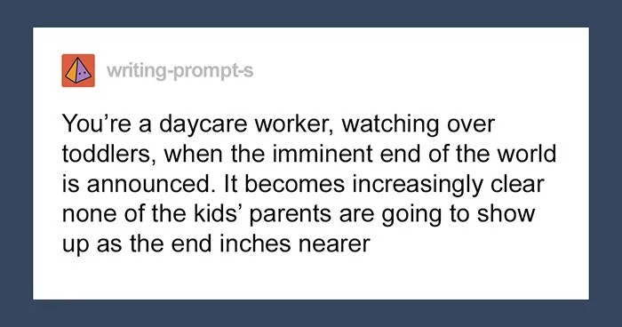 Over 75K People On Tumblr Can't Get Enough Of This Fictional Story About A Daycare Worker Watching Over Toddlers During The End Of The World