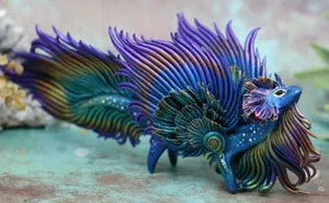 I Make Fantastic-Looking Animals Out Of Velvet Clay And Casting Resin (50 New Pics)