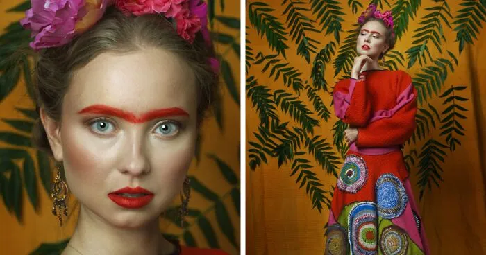 Katarzyna Niwinska's 'Rainbow Frida' Photosession