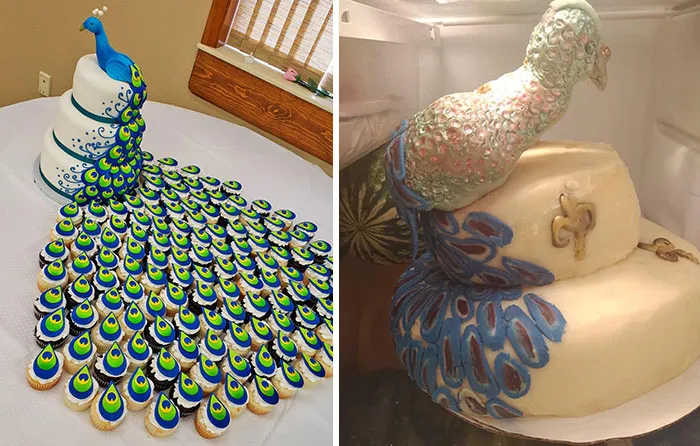 Peacock Cake Of Dreams