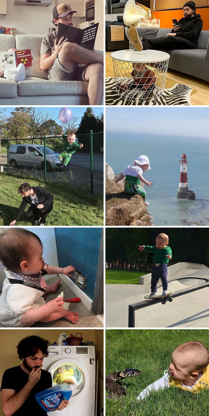 A Year Ago, I Started Sending My GF These Photos Whenever She Asked If The Baby Was Ok