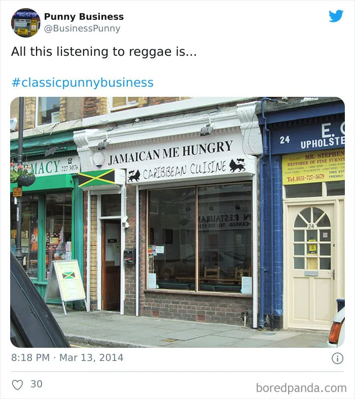 43 Times British People Just Couldn't Resist Putting That Pun In Their Business Name