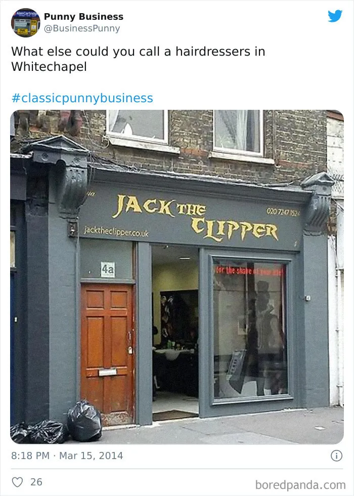 43 Times British People Just Couldn't Resist Putting That Pun In Their Business Name