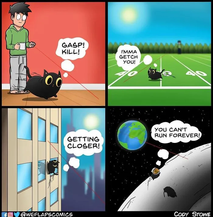 35 Comics That Show What Living With A Cat Is Really Like (New Pics)