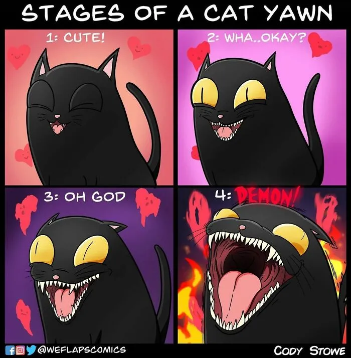 35 Comics That Show What Living With A Cat Is Really Like (New Pics)