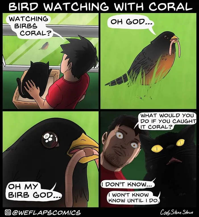 35 Comics That Show What Living With A Cat Is Really Like (New Pics)