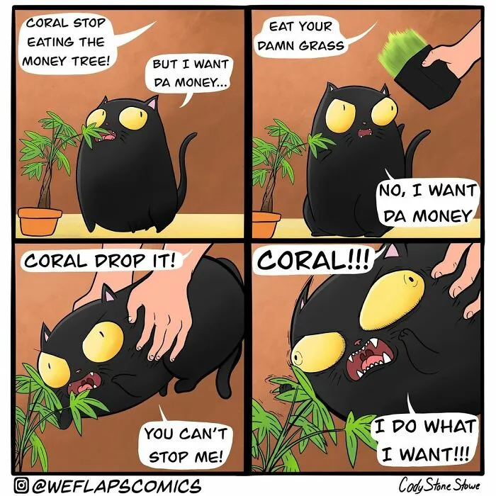 35 Comics That Show What Living With A Cat Is Really Like (New Pics)