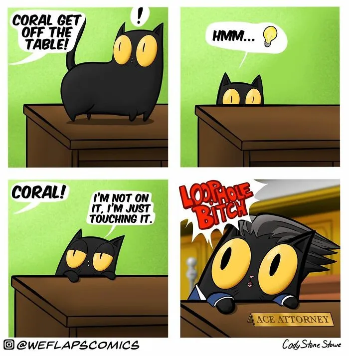 35 Comics That Show What Living With A Cat Is Really Like (New Pics)