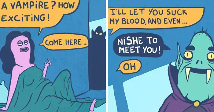 For Halloween, I Drew These Comics On Life In The Spooky District With Exclusive Bonus Panels
