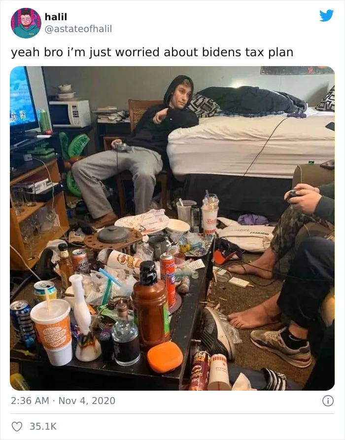 People Are Making Fun Of 'Rich' People Who Are Afraid Of Biden's Tax Plan (46 Pics)