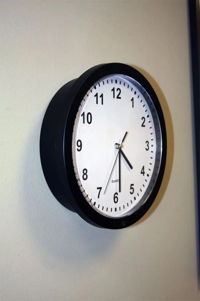 Wall Clock Hidden Camera
