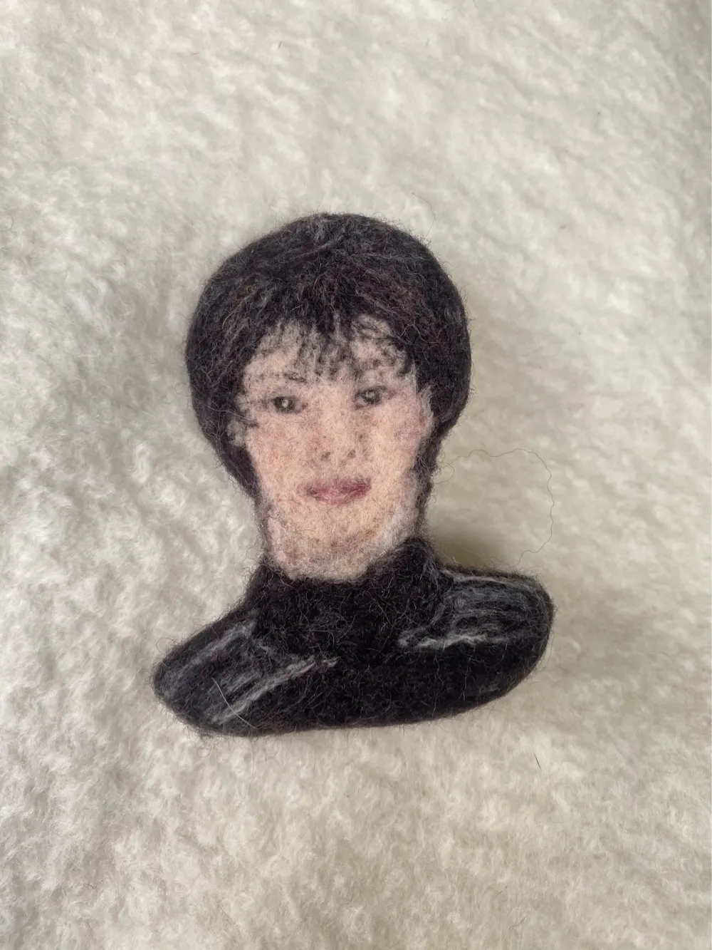 Handfelted Portrait-Yuzuru Hanyu