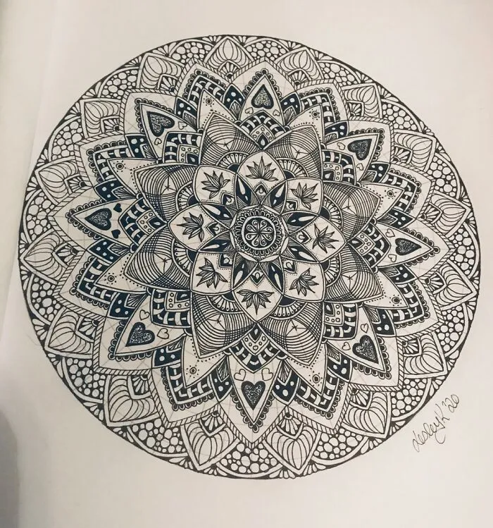 Mandala In Ink