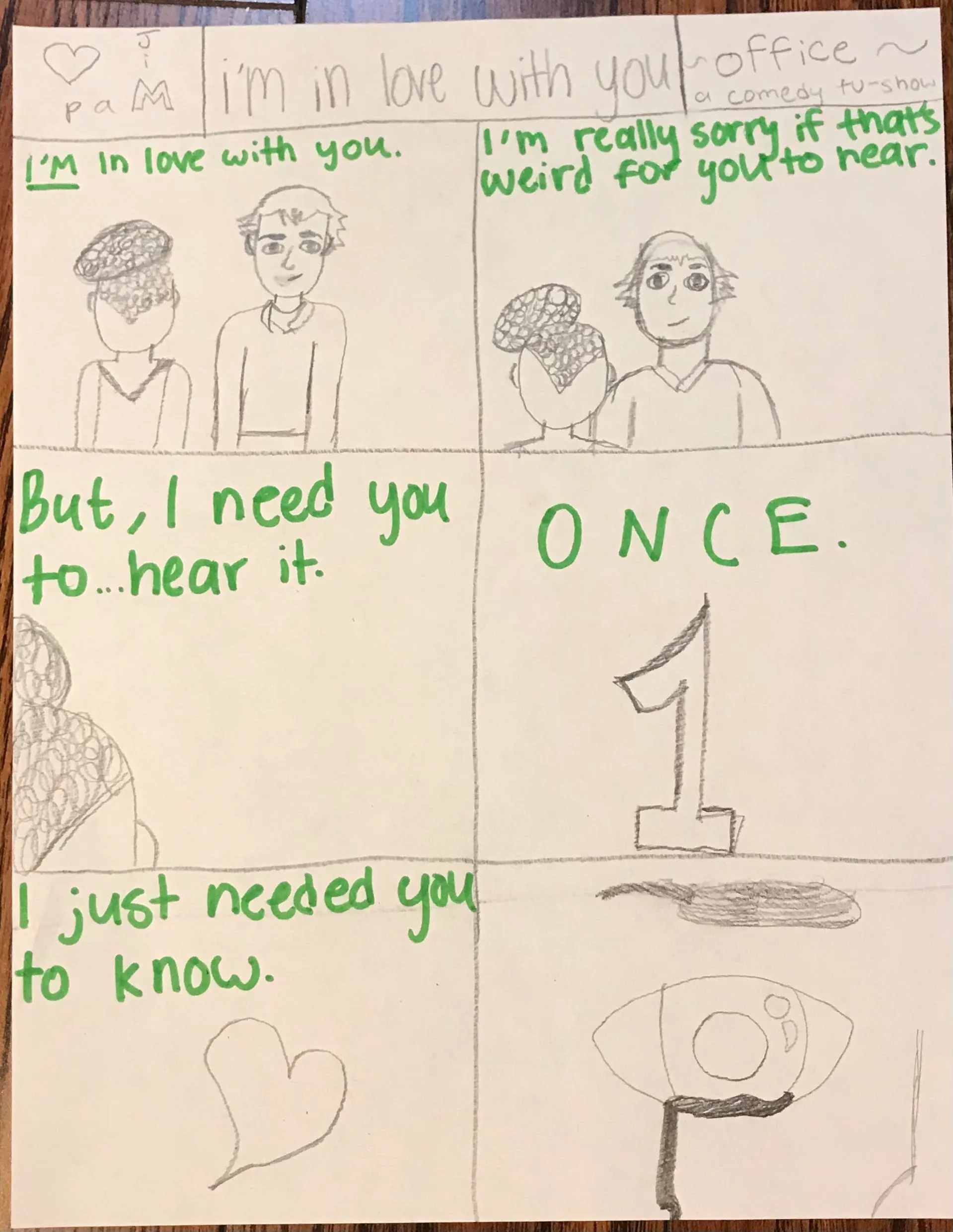 I Made A Racially Mixed Couple Comic, Based On Jim And Pam From The Office!
