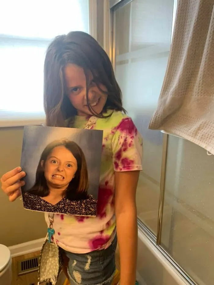 Reagan Brought Home Her School Pictures Today. Should I Ground Her Or High-Five Her?