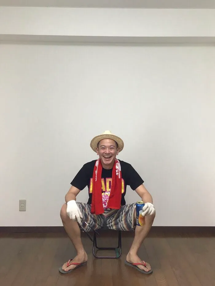 "That guy who’s definitely the grill master at a large BBQ"