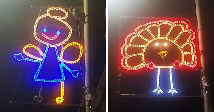 This Town Lets Kids Design Its Christmas Lights And The Results Are Absolutely Lovely (18 Pics)